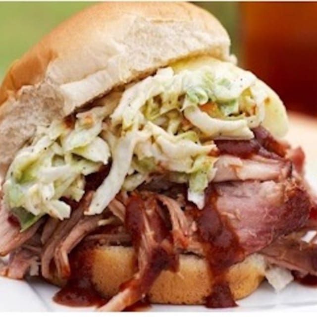 Sloppy Hog Pulled Pork.